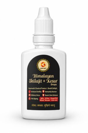 Shilajit + Kesar Drops